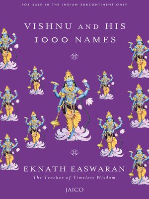 cover image of Vishnu and His 1000 Names